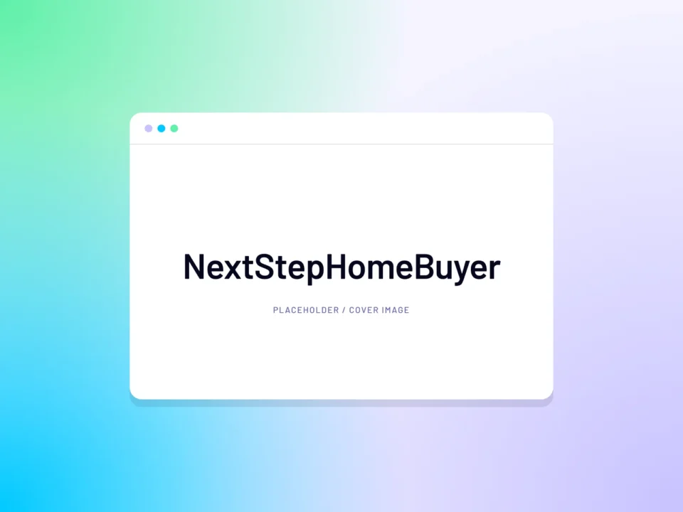 Placeholder artwork for the NextStepHomeBuyer case study
